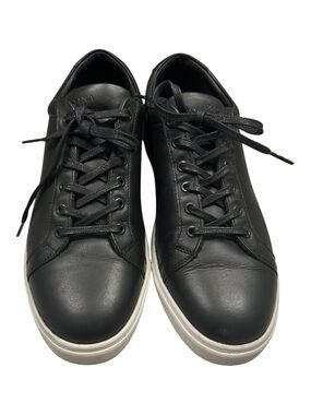 Portland Leather Patina Black Leather Sneakers Size 42